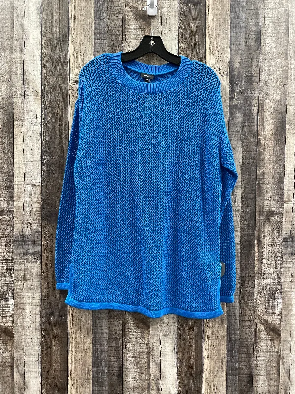 Sweater By Express In Blue, Size: M