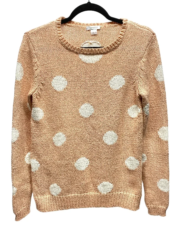 Sweater By Garnet Hill In Polkadot Pattern, Size: S