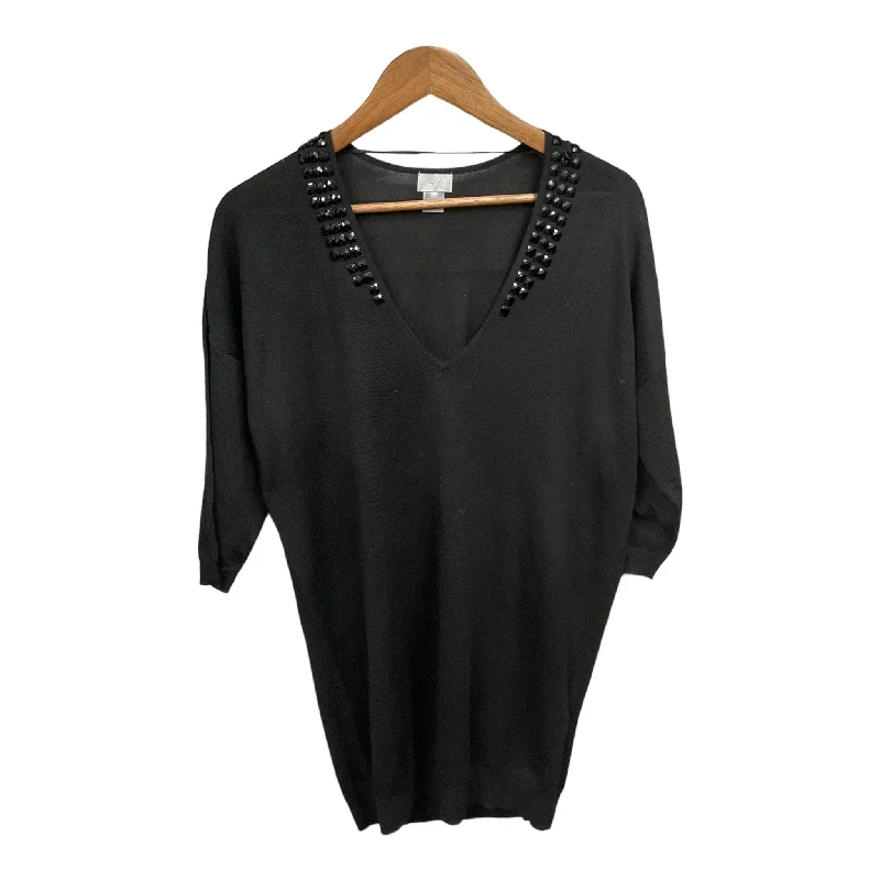 Sweater By H&m In Black, Size: S