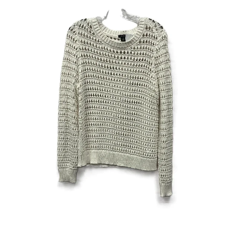 Sweater By Halogen In Cream, Size: M