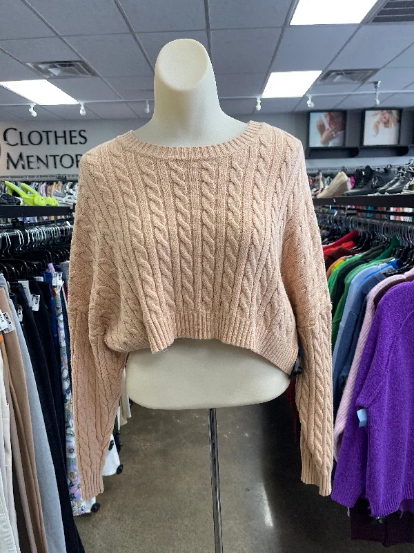 Sweater By Le Lis In Peach, Size: L