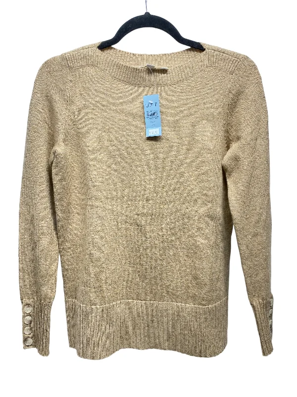 Sweater By Loft In Tan, Size: Xxs