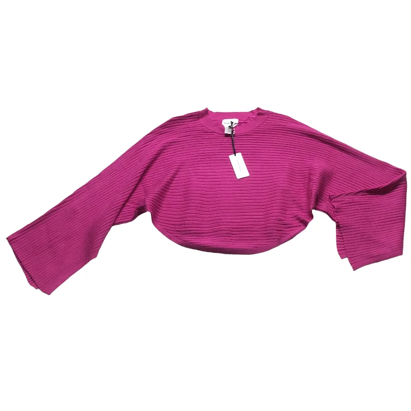 Sweater By Pink Rose In Hot Pink, Size: M