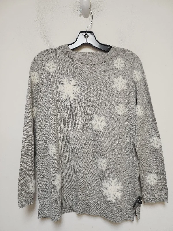 Sweater By Talbots In Grey, Size: Petite   S