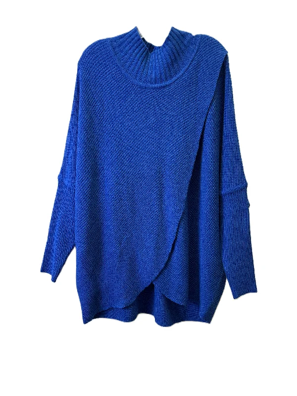 Sweater By Truth+Style In Blue, Size: L