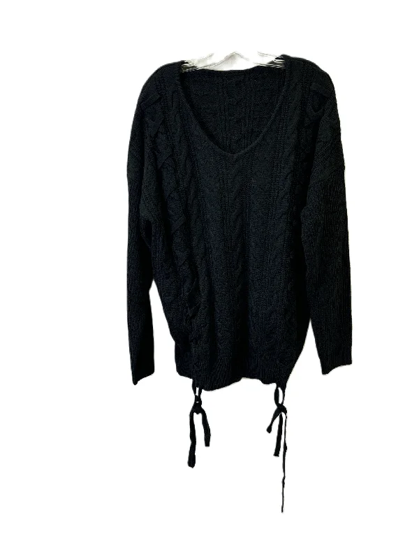 Sweater In Black, Size: Xl