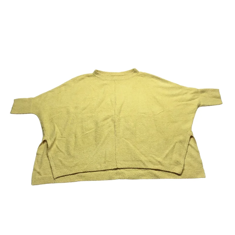 Sweater Short Sleeve By Lou And Grey In Yellow, Size: L