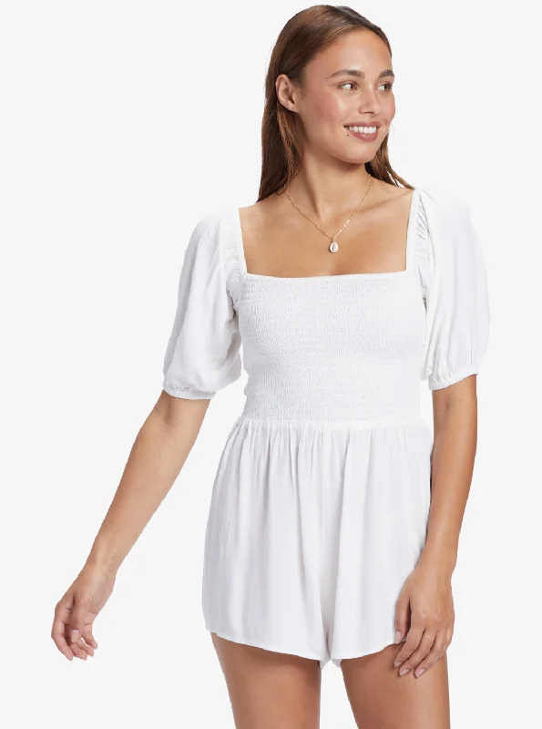 Barefoot Babe Romper - Snow White