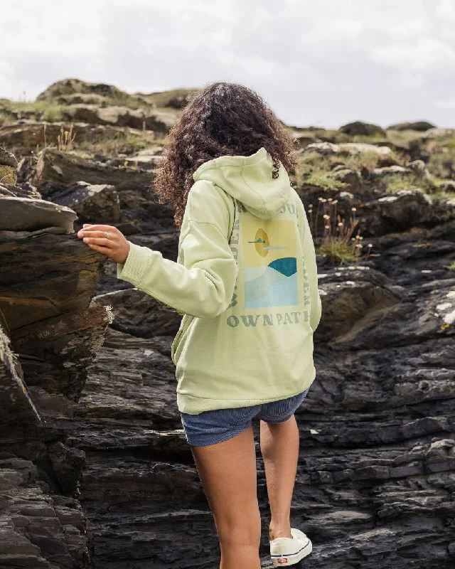 Dreamer Recycled Cotton Hoodie - Tender Greens