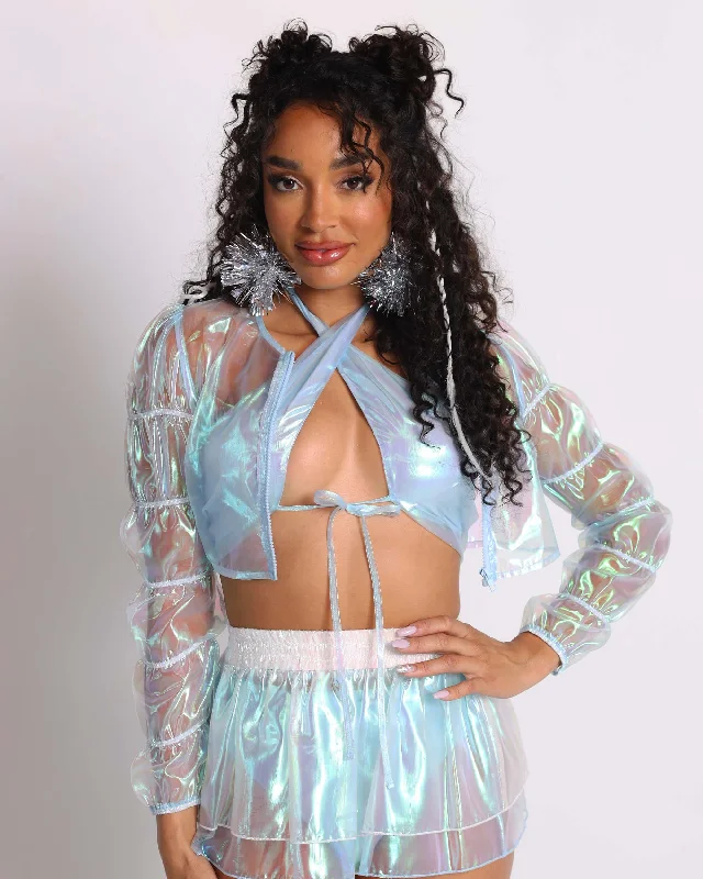 Dreamy Much Iridescent Puffer Jacket