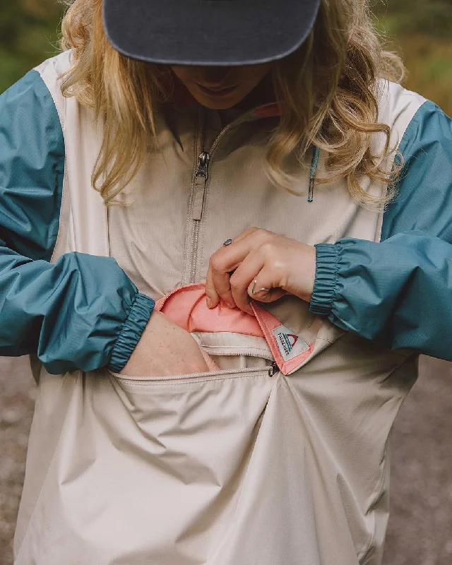 Eden Recycled Oversized Water Resistant Jacket - Feather