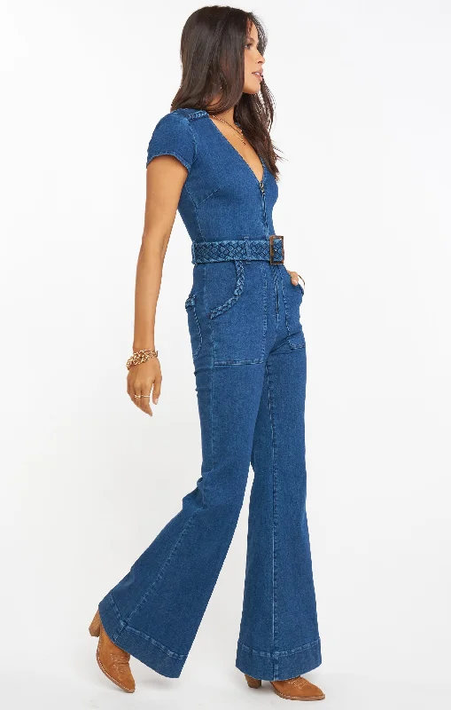 Heartland Jumpsuit ~ Braided True Blue