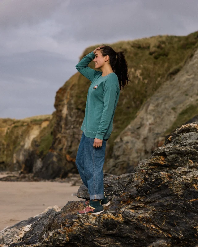 Journal Sweatshirt - Blue Sea