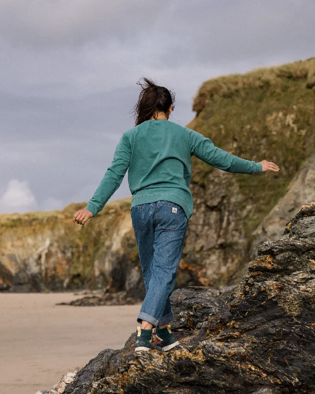 Journal Sweatshirt - Blue Sea