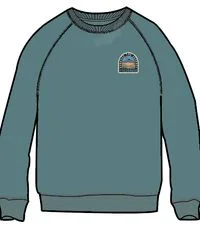 Journal Sweatshirt - Blue Sea