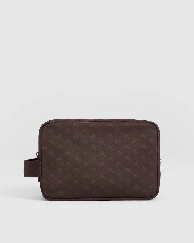 Large Monogram Washbag | Deep Espresso