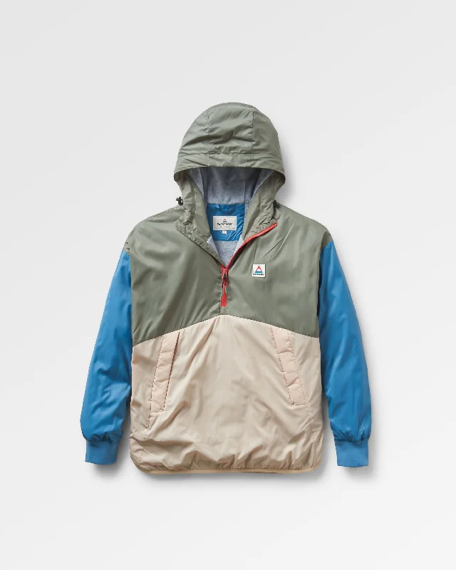 Moonlight Recycled Insulated Anorak - Dusty Olive