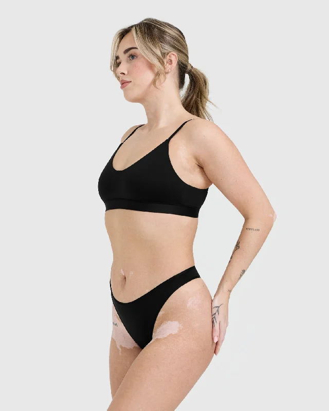 Silhouette Thong | Black