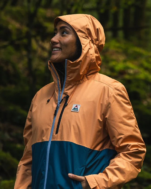 Terrain Insulated Water Resistant Jacket - Corsair Blue/ Apricot