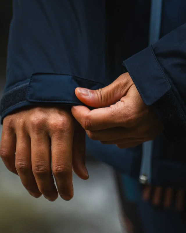 Terrain Insulated Water Resistant Jacket - Dark Denim/ Deep Navy