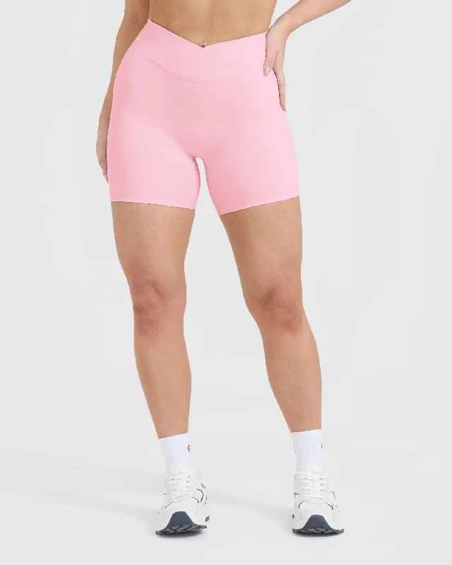 Unified Wrap Shorts | Petal Pink