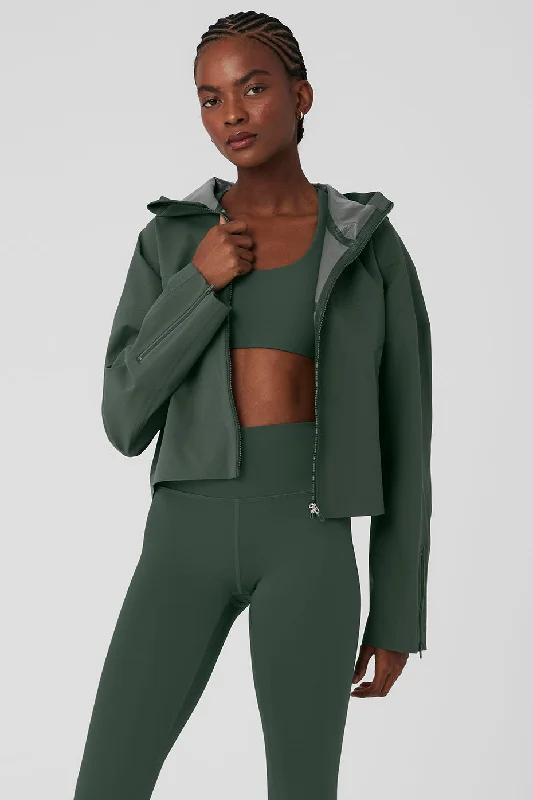 Rain Or Shine Jacket - Dark Cactus