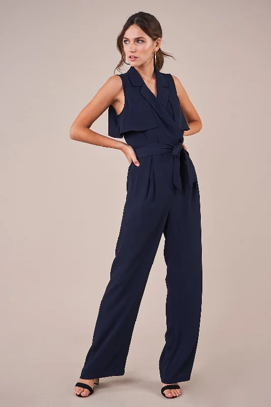 Werk It Trench Jumpsuit